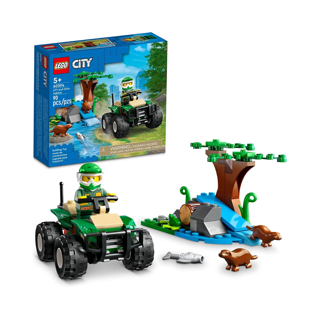 LEGO City ATV and Otter Habbitat 60394 The Game Capital
