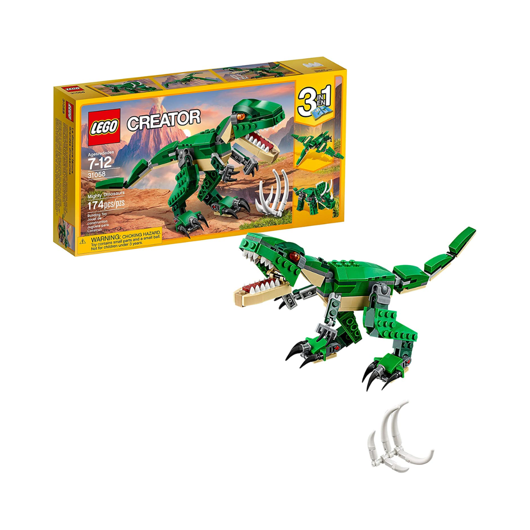 Lego creator 3 in 1 dinosaur deals