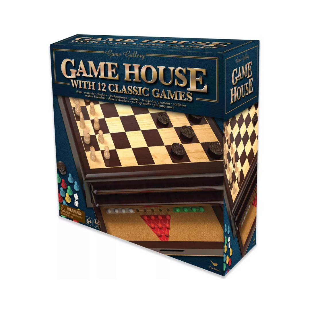 Game Gallery 12 in 1 Game House Board Game The Game Capital